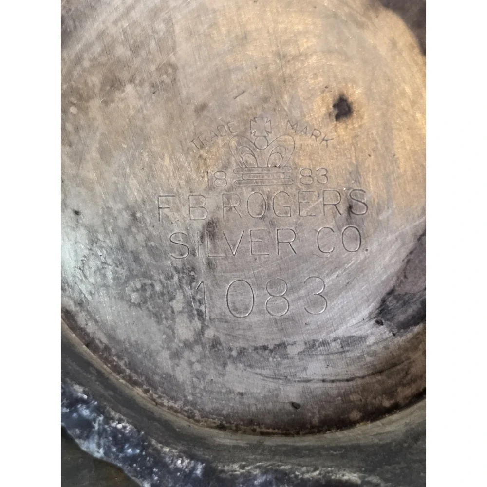 Vintage FB‎ Rogers Silver Co 1083 Creamer Jar
